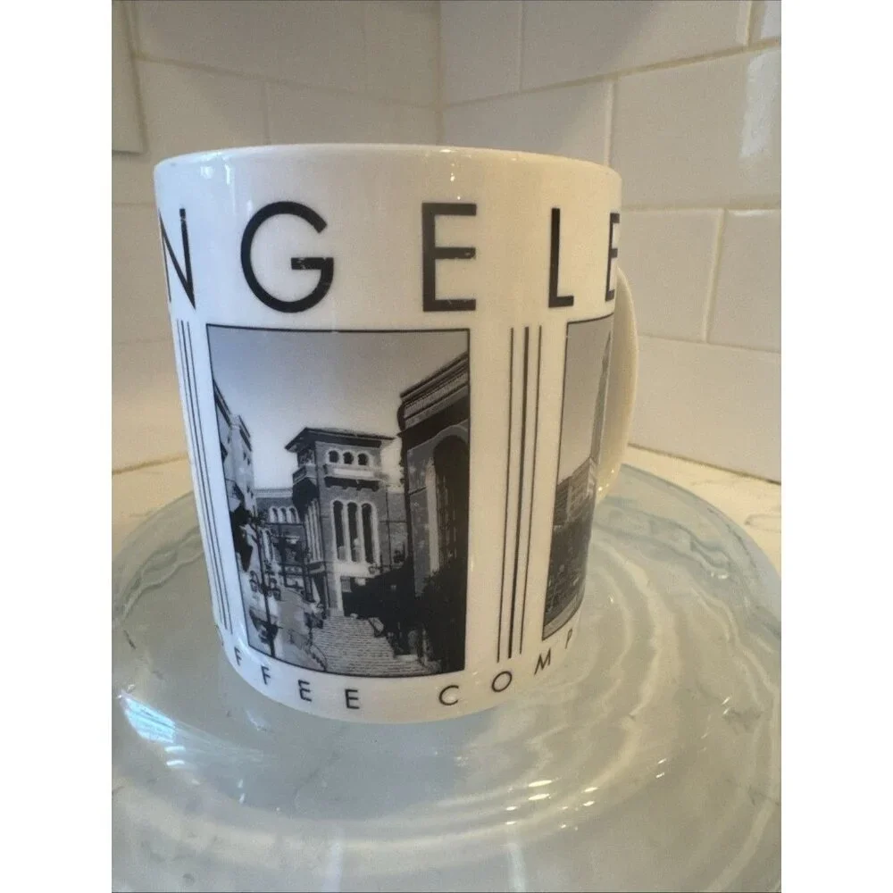 Starbucks 2005 City Scenes Series 18 oz Los Angeles Coffee Mug/Cup By Barista